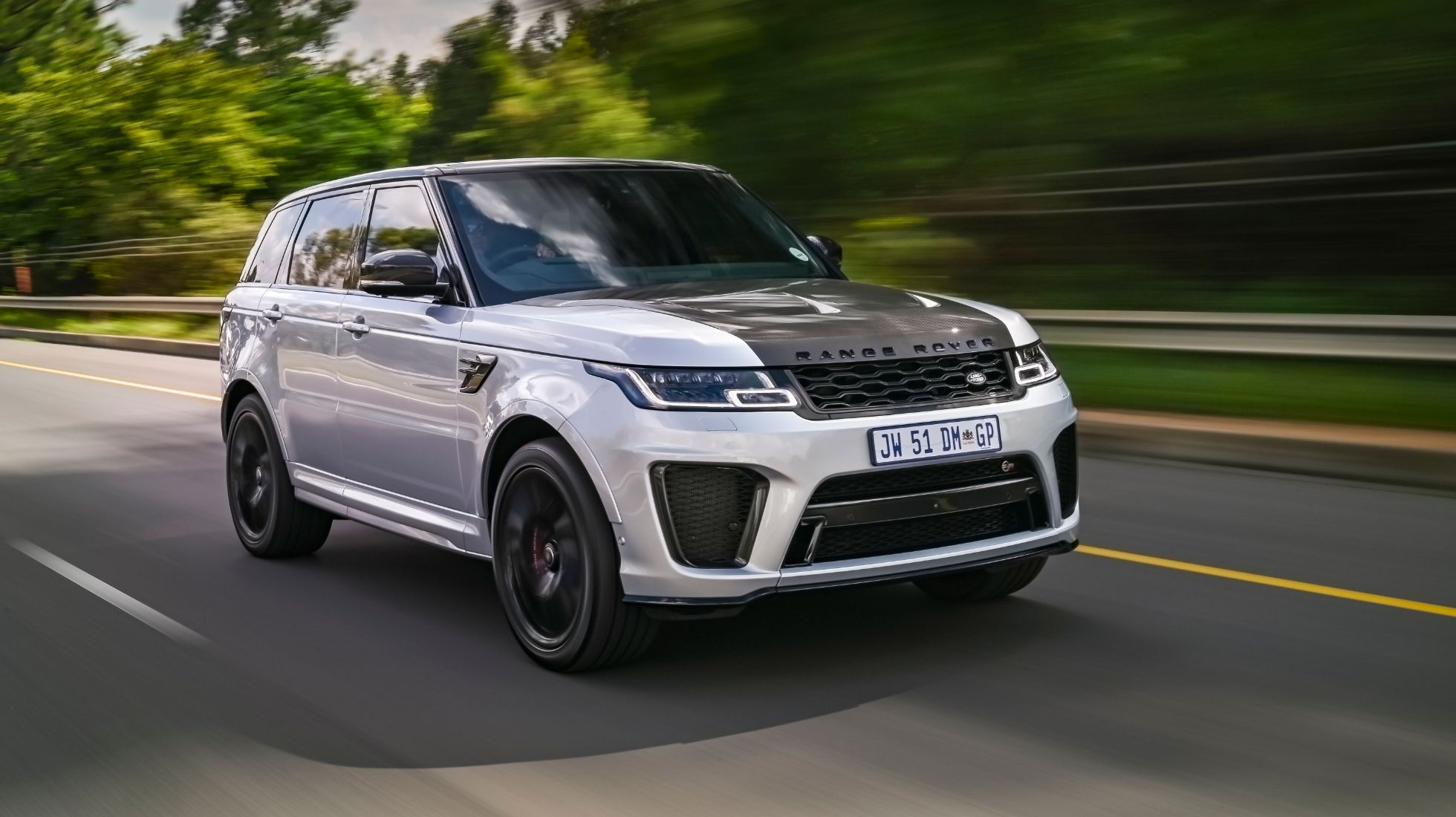 TopGear South Africa Range Rover Sport SVR Carbon Edition